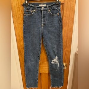 Levi’s Wedgie Straight Jeans, Size 25, Worn 5 times